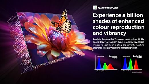 TOSHIBA 55" C450MN 4K QLED SMART TV TOSH