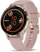 GARMIN VENU 3S SOFT GOLD SS/DUST ROSE SILICONE BAND GARM