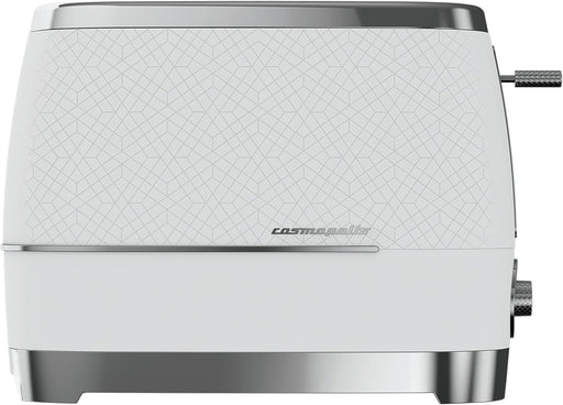 BEKO COSMOPOLIS 2 SLICE TOASTER WHITE/CHROME DEFY