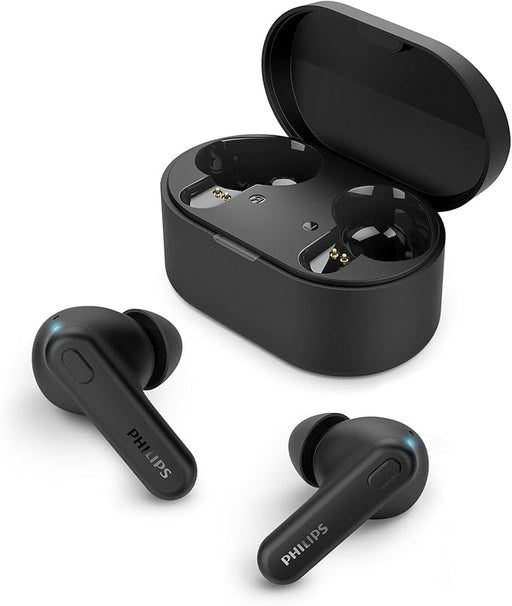 PHILIPS TRUE WIRELESS EARBUDS BLACK PHIL