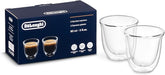 DELONGHI ESPRESSO GLASS DELO