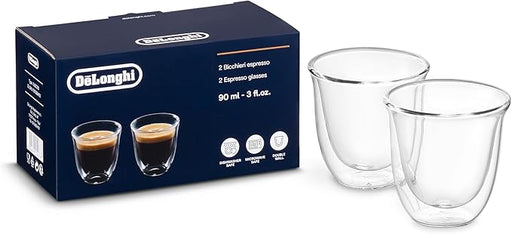 DELONGHI ESPRESSO GLASS DELO