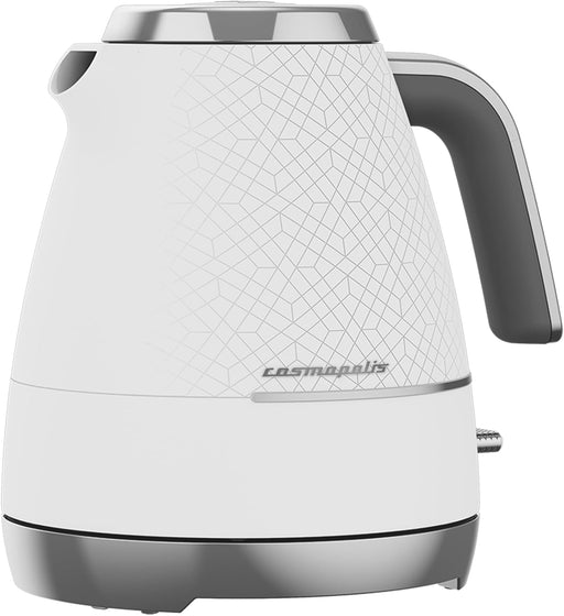 BEKO COSMOPOLIS 1.7L ELECTRIC KETTLE WHITE/CHROME DEFY