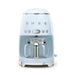 Smeg retro coffee machine pastel blue 10 cup