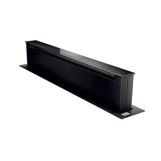 ELICA 90CM BUILT IN DOWNDRAFT EXTRACTOR BLACK AND STAINLESS ELIC