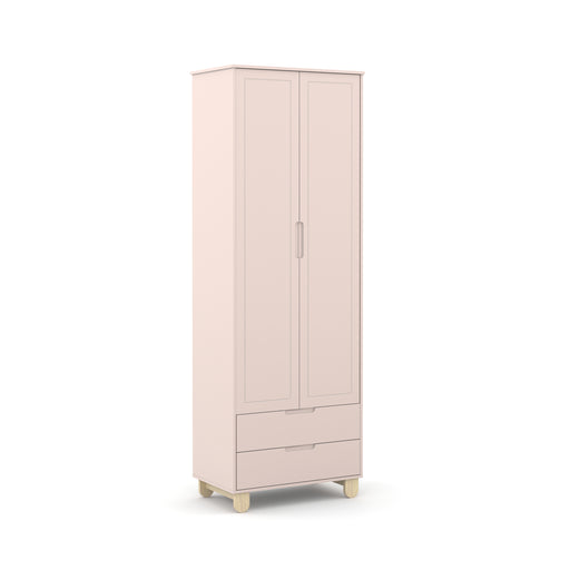 ZUPY 2 DOOR CLEAN LAQ WARDROBE ROSE/NATURAL MATIC INDUSTRIA