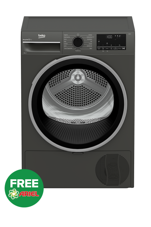BEKO 9KG WASHING MACHINE TWILIGHT GREY DEFY