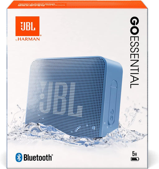 JBL GO ESSENTIAL PORTABLE BT SPEAKER BLUE NAMIBIA AUDIO MECCA CC