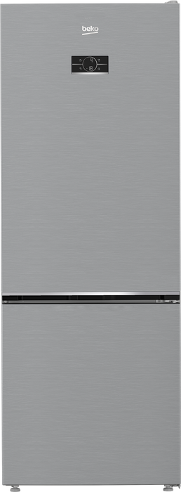 BEKO 70CM BEYOND COMBI FRIDGE PEARL INOX DEFY