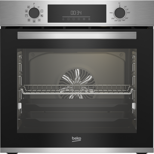 BEKO 60CM MULTIFUNCTION OVEN STAINLESS STEEL DEFY