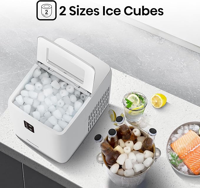 HISENSE 12KG ICE MAKER DIGITAL NAUD