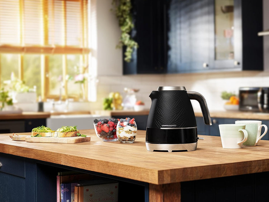 BEKO COSMOPOLIS 1.7L ELECTRIC KETTLE BLACK/CHROME DEFY