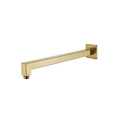 ARM SHOWER LUX SQUARE 400MM GOLD SPLASHWORKS