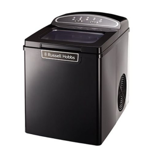 Russell Hobbs ice maker stainless steel front view