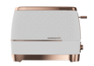 BEKO COSMOPOLIS 4-SLICE TOASTER WHITE ROSE GOLD BEKO