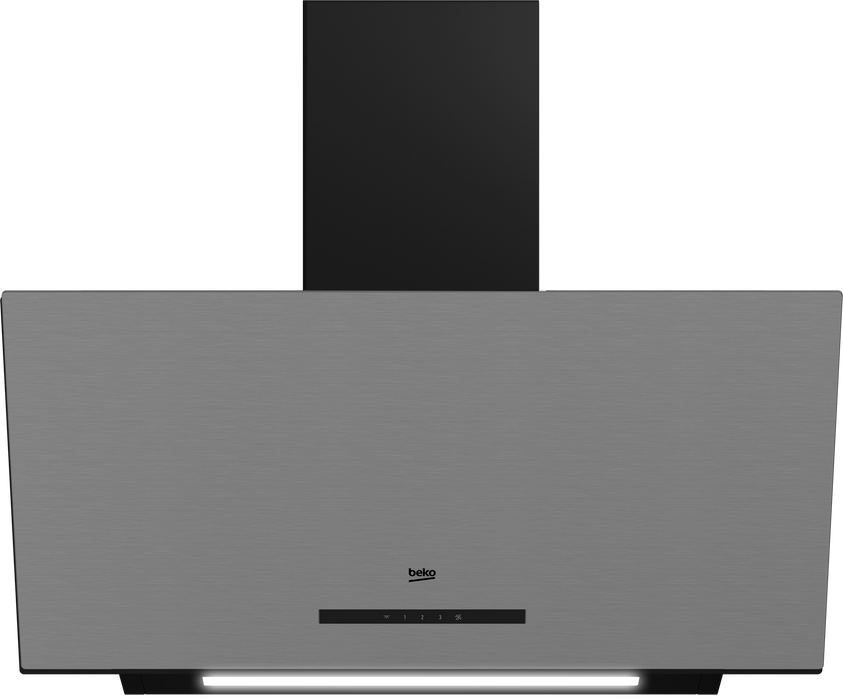 BEKO 90CM INCLINED COOKER HOOD INOX BEKO