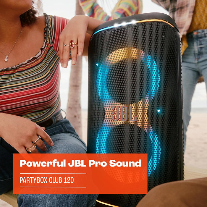 JBL CLUB 120 PORTABLE PARTY SPEAKER BLACK NAMIBIA AUDIO MECCA CC