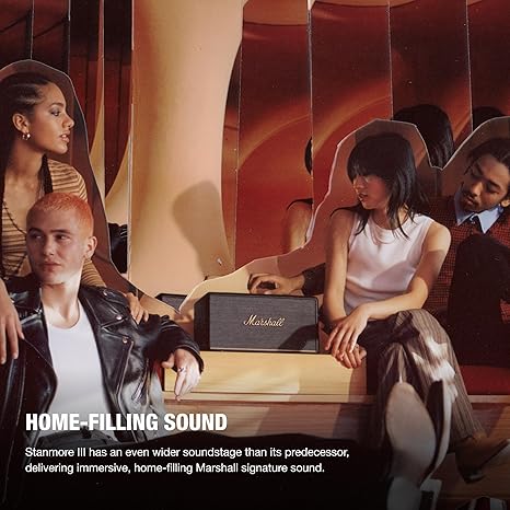 MARSHALL STANMORE III BLUETOOTH SPEAKER BLACK MRSH