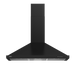 DEFY 90CM CHIMNEY COOKERHOOD BLACK DEFY