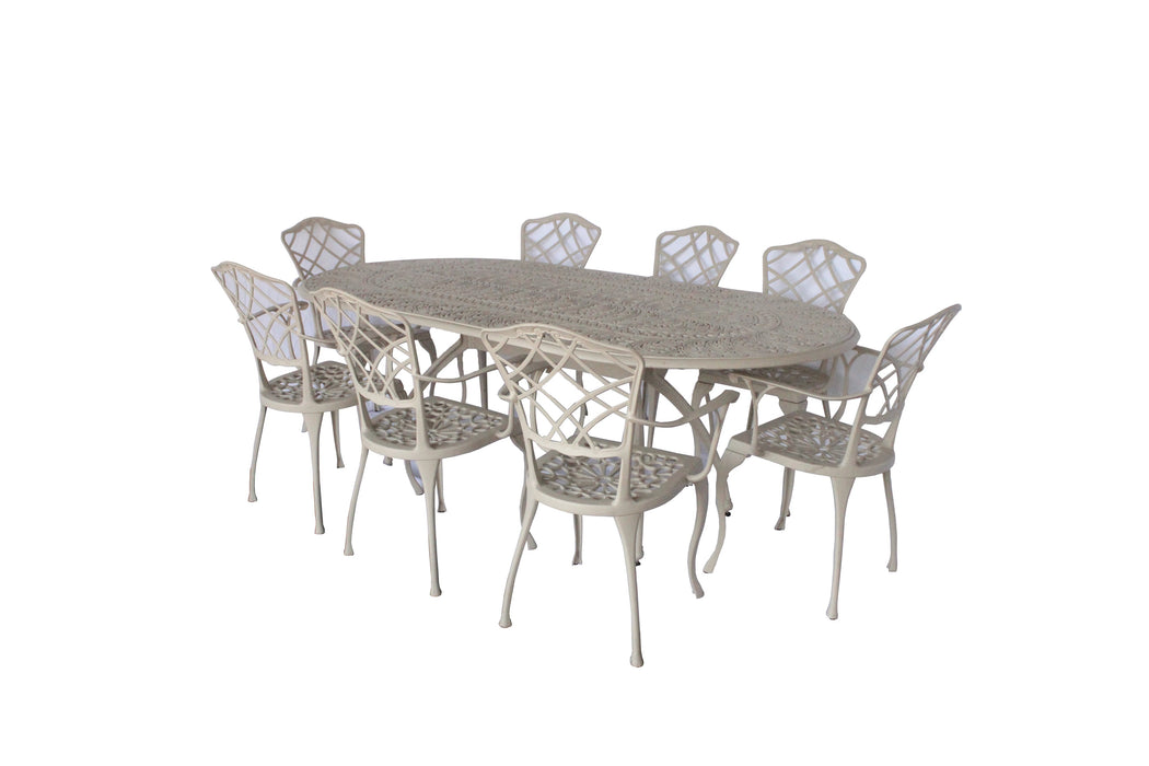 9PCE KARISSA PATIO SUITE OVAL REGE