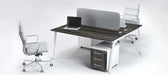 2-WAY FACE TO FACE CLUSTER DESK A-FRAME (MONUMENT DESK & CHAIR