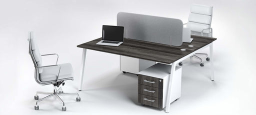 2-WAY FACE TO FACE CLUSTER DESK A-FRAME (MONUMENT DESK & CHAIR