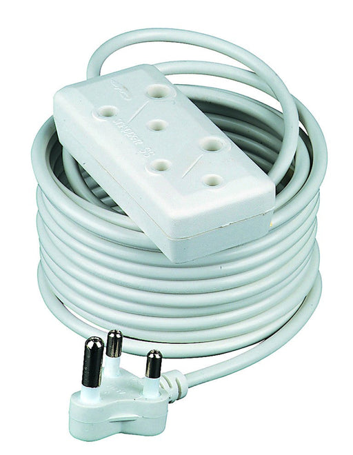 ELECTROSENSE 10M EXTENSION WITH SIDE BY SIDE 2x 16A DOUBLE C BARK