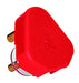 AE PLUGTOP WHITE/BLACK/RED 3 PIN 16 AMP AFRICAN ELECTRIC
