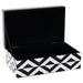 RETRO JEWELLERY BOX 20X12X8CM TRAN