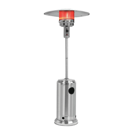 ALVA PATIO GAS HEATER SPLIT POLE STAINLESS STEEL STINGRAY ACCESORY MANU