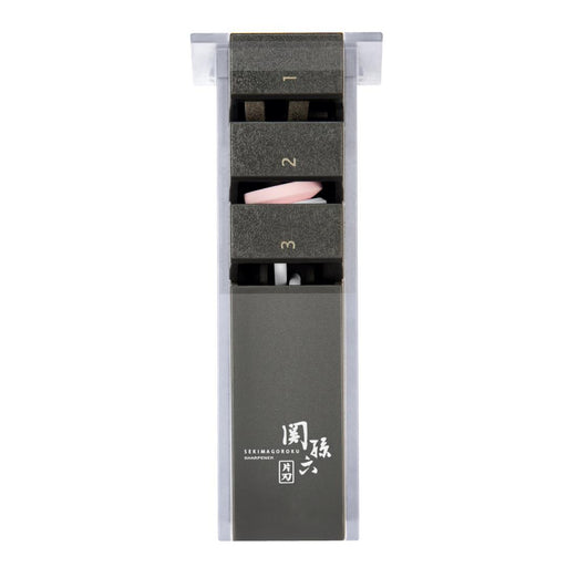 KAI SEKI MAGOROKU KNIFE SHARPENER FOR SINGLE-EDGED STAINLESS STEEL SOLUTI