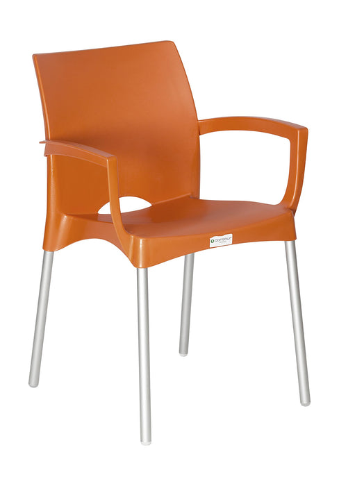 CONTOUR ALEXIS CHAIR - ORANGE BUZZ
