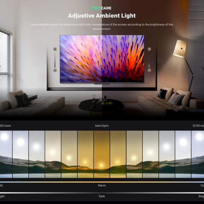 SKYWORTH 55'' QLED GOOGLE TV FURNTECH