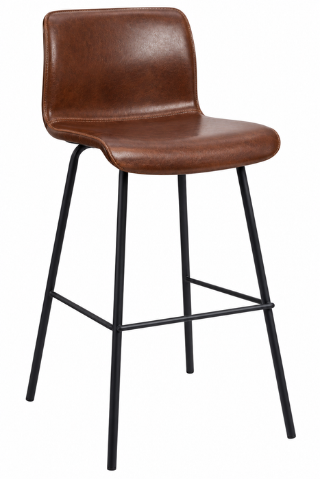ANDIA BAR CHAIR BROWN ANJI