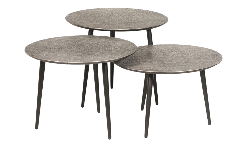 ATHENS COFFEE TABLE -SET OF 3 FOUR