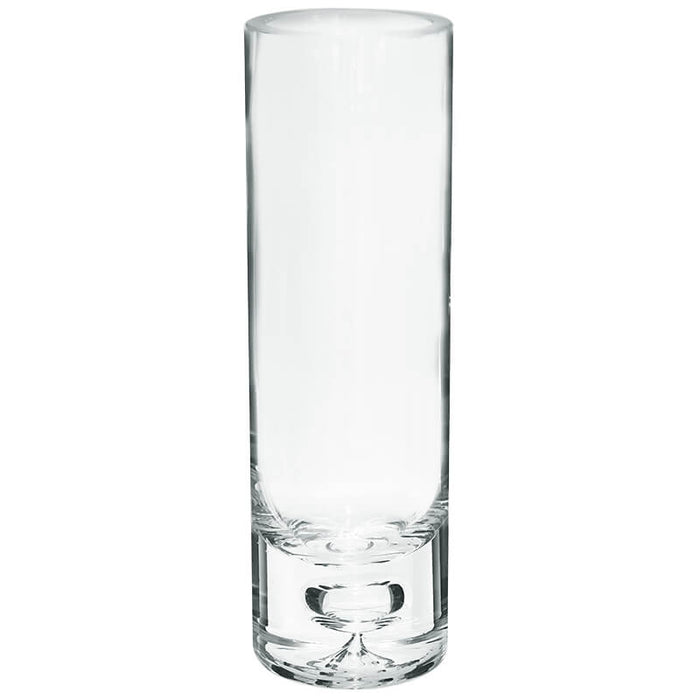 CYLINDER BUD VASE 18X6X6CM TRAN