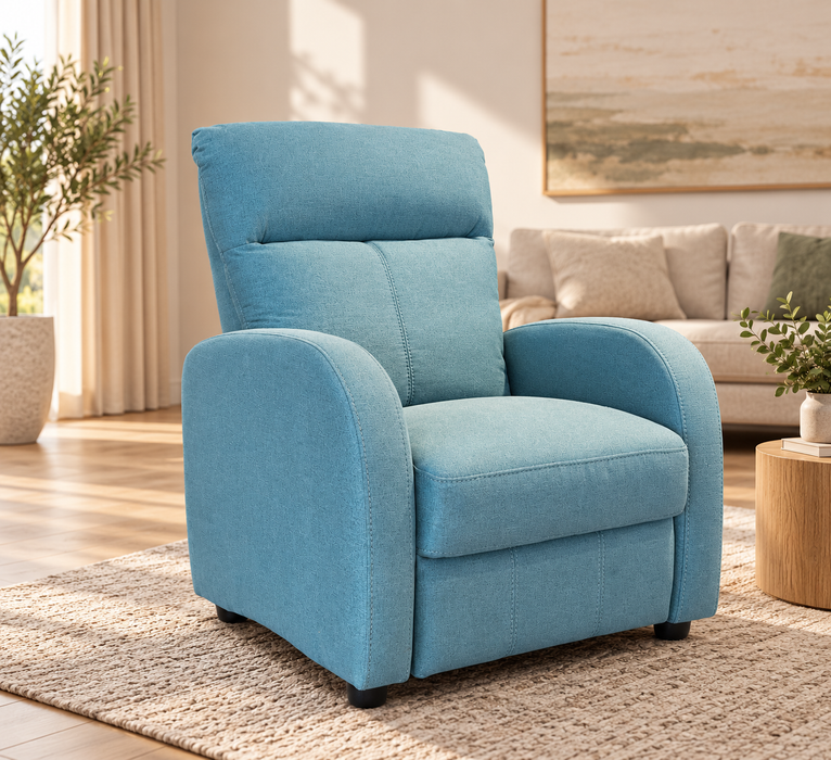 BARKLEY PUSHBACK RECLINER SOUTHAMPTO AQUA ALPI