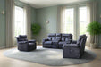 BENSON 3-2-1 SOFA SET BLACK ALP1766 ALPI