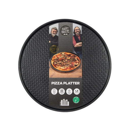 HAIRY BIKERS PIZZA TRAY 0.8MM BLACK ROBIATI DISTRIBUTION C