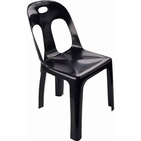BLACK CATERING CHAIR