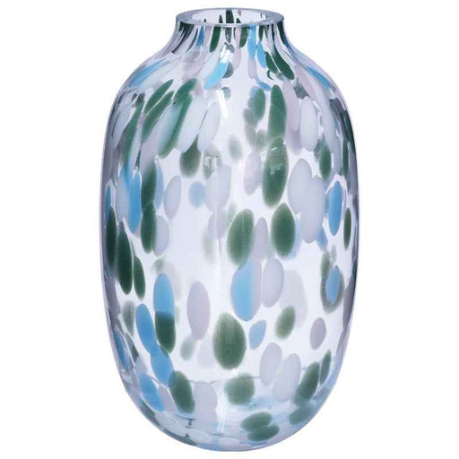 SLEEPWALKER GREEN/WHITE VASE 25CM