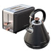 BR 2PCE MIDNIGHT KETTLE AND TOASTER SET TEVO