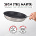 BR 28CM STEEL MASTER PAN BERE