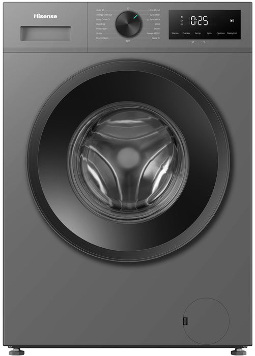 HISENSE 6KG FRONT LOADER - SILVER HISE