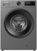 HISENSE 6KG FRONT LOADER - SILVER HISE