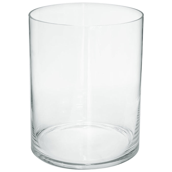 GRANDE CYLINDER VASE 37X30CM TRAN