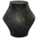 REMI GREY VASE 21CM TRAN