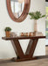 CASTELLO SERVER - DARK WALNUT LINEAR CLASSICA