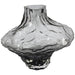 GREY CONFUSO VASE 16CM TRANS NATAL CUT GLASS