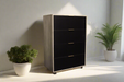 CHEST OF DRAWER OAK & GLOSS AEST
